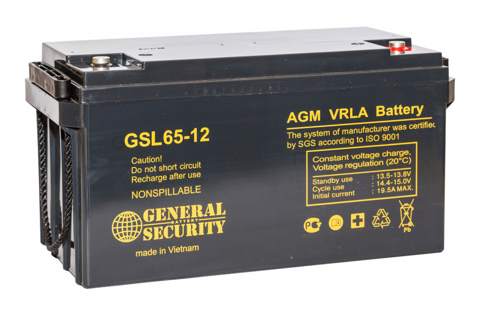 Аккумулятор для ИБП - General Security GSL 65-12