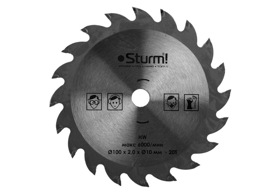Пильный диск, 100х10х20Т, для CS5010Li, Sturm!