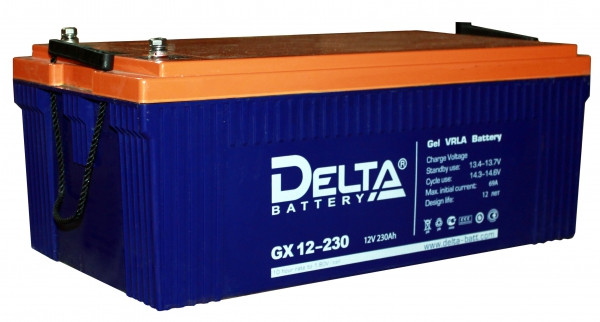 Аккумулятор гелевый Delta GX 12-230