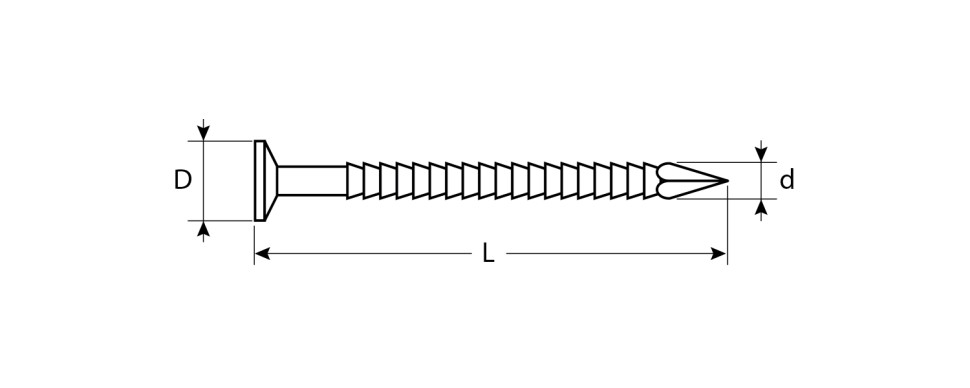 ЗУБР 80 х 3.1 мм, ершеные гвозди, цинк, 16 шт (4-305146-31-080)