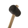Киянка 600 г, черная, распорная деревянная ручка, СОЮЗ