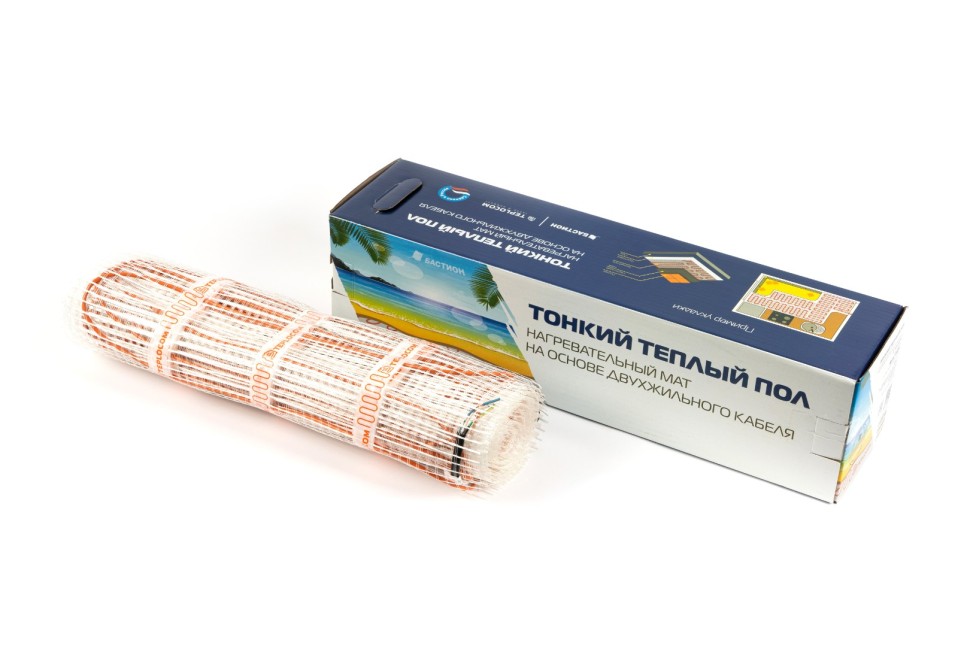 Маты нагревательные двужильные TEPLOCOM МНД-1,5-240 Вт